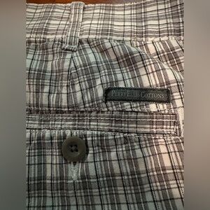 Perry Ellis Men’s Cotton shorts Sz 36 Vacation Casual Beach Streetwear